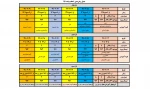 برنامه زمانبندی انتخاب واحد ترم 991 2